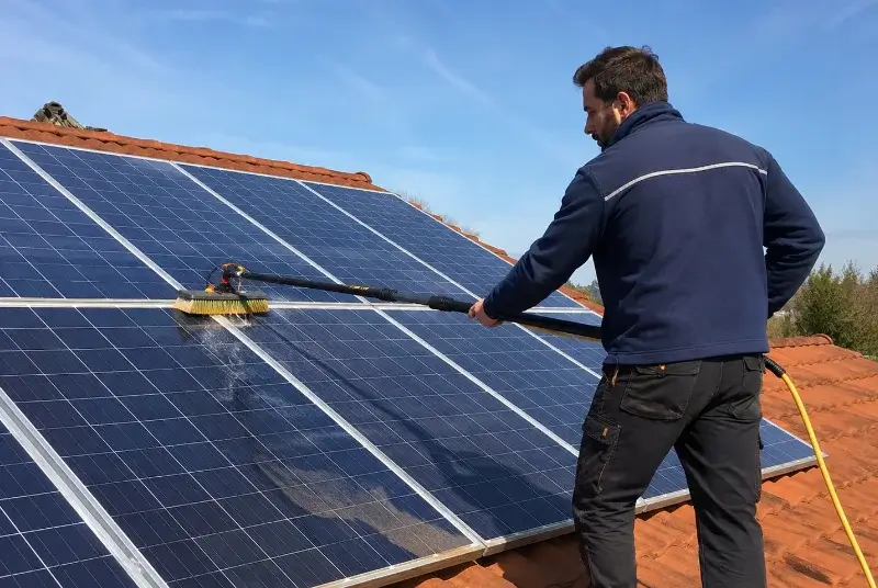 Nettoyage et entretien de panneaux solaires à Ardillières